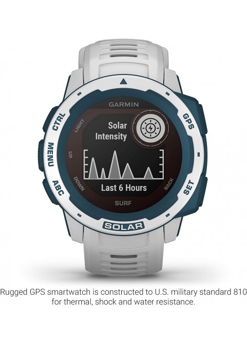 Garmin 010-02064-00 Instinct, Rugged Outdoor Watch with GPS, Features Glonass and Galileo, Heart Rate Monitoring and 3-Axis Compass, Graphite