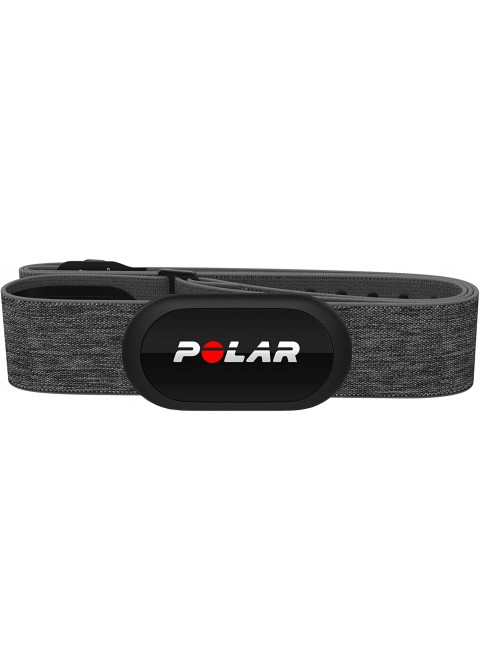 POLAR H10 Heart Rate Monitor, Bluetooth HRM Chest Strap - iPhone &amp; Android Compatible, Gray